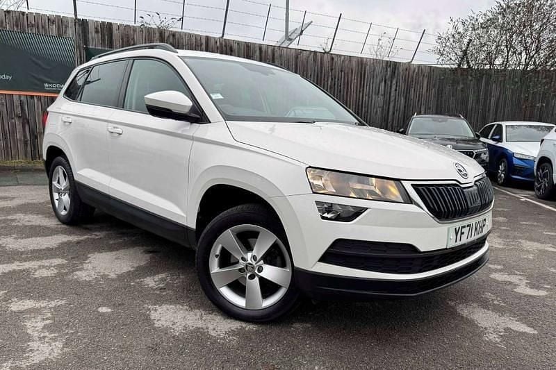 Used Skoda Karoq SE 2021 Candy white SUV