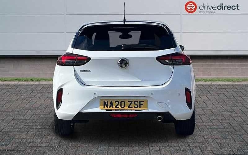 Used Vauxhall Corsa SRi 101 HP (74 kW) 2020 White Hatchback