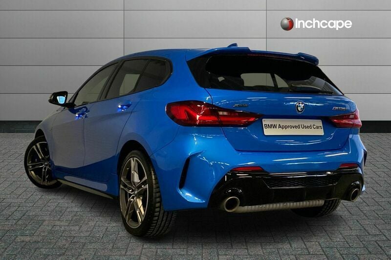 Used BMW M135 M Sport 306 HP (225 kW) 2020 Misano blue metallic Hatchback
