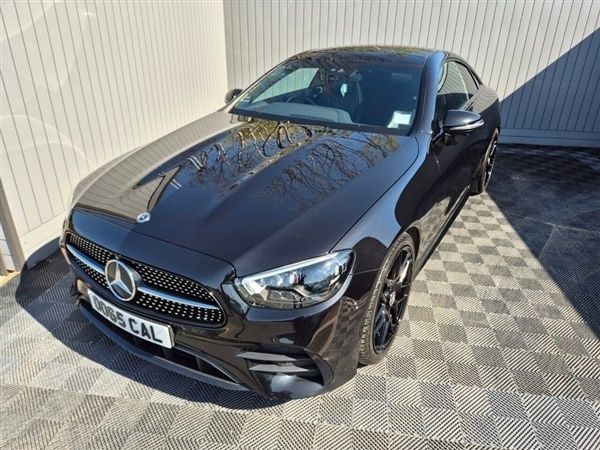 Black Used 2021 Mercedes E220 AMG line Coupe | £26,995 (Expensive) - Image 1/1