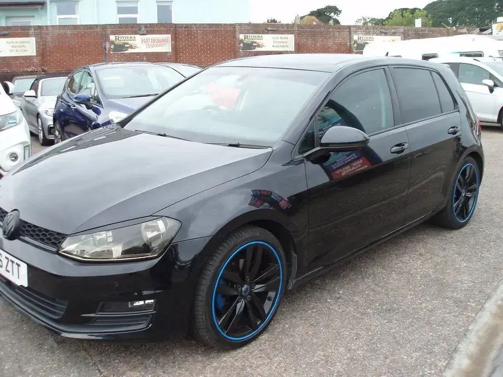 Used VW Golf VII GT 2016 Black Hatchback