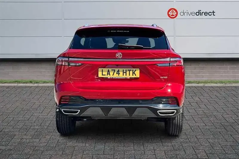 Used MG HS Trophy 169 HP (124 kW) 2024 Red SUV