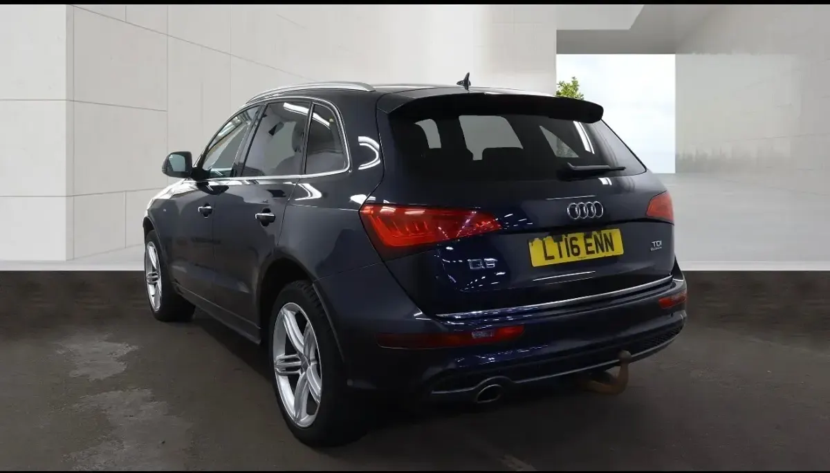 Used Audi Q5 S-line plus 190 HP (139 kW) 2016 Blue SUV