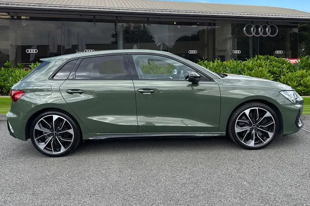 Used Audi S3 Sportback Black Edition 333 HP (244 kW) 2025 Green Hatchback