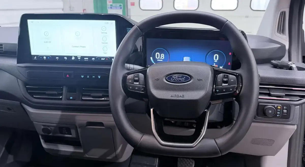 New Ford Transit Custom Limited 136 HP (100 kW) 2026 Black Van