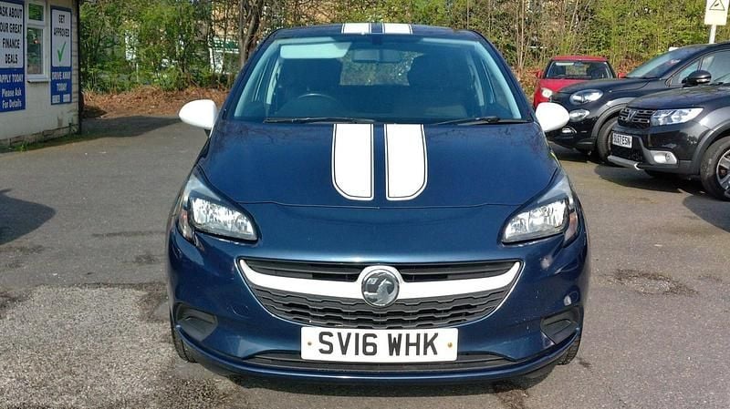 Used Vauxhall Corsa 75 HP (55 kW) 2016 Blue Hatchback