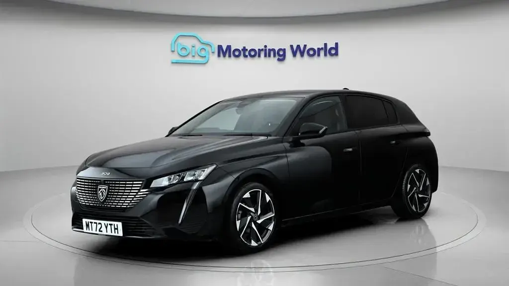 Used Peugeot 308 Allure Premium 130 HP (95 kW) 2022 Black Hatchback