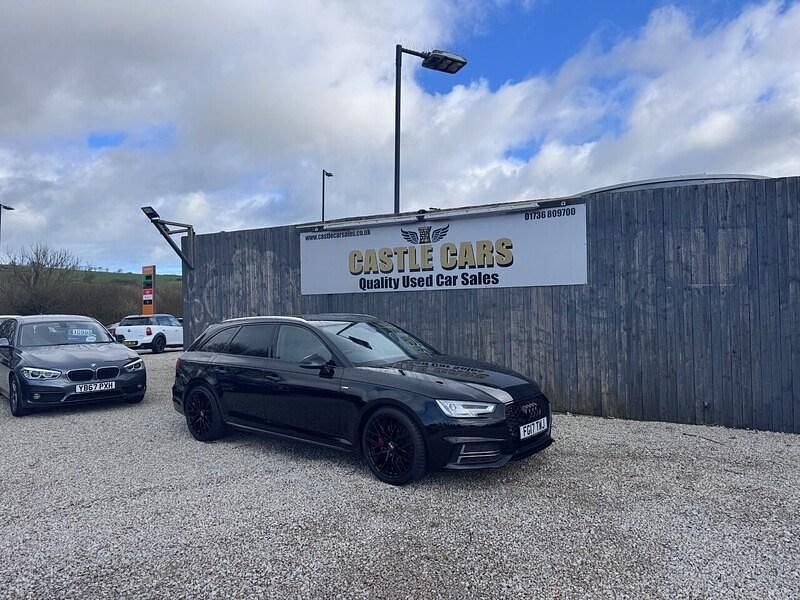 Used Audi A4 S-Line 190 HP (139 kW) 2017 Black Estate