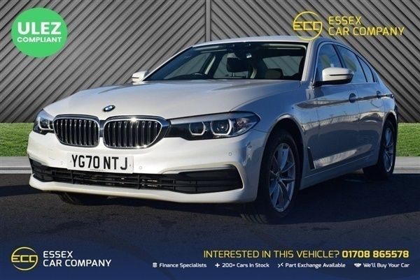 White Used 2020 BMW 520 Executive Sedan | £21,995 (Good price) - Image 1/1