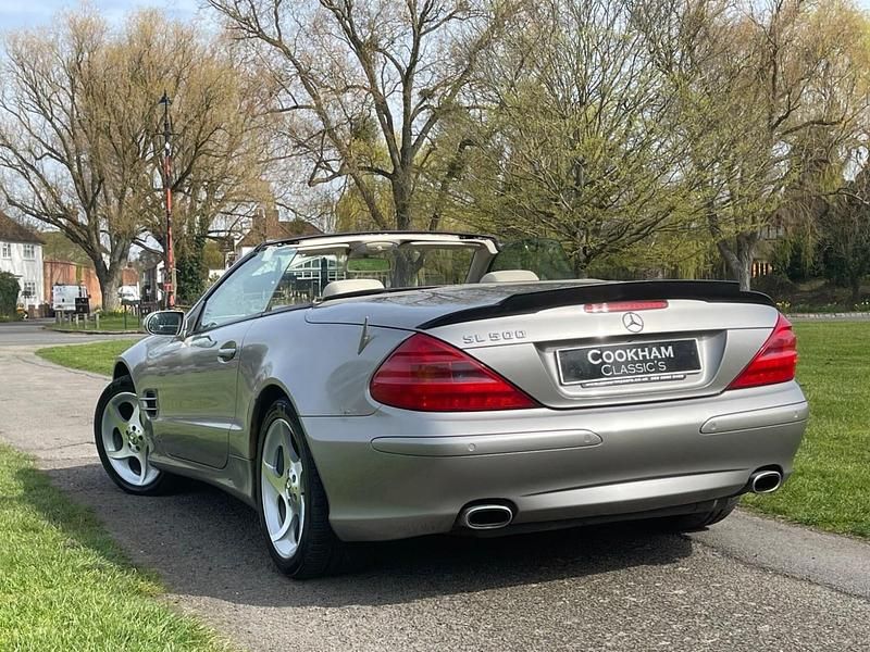Used Mercedes SL500 2005 Silver Cabriolet