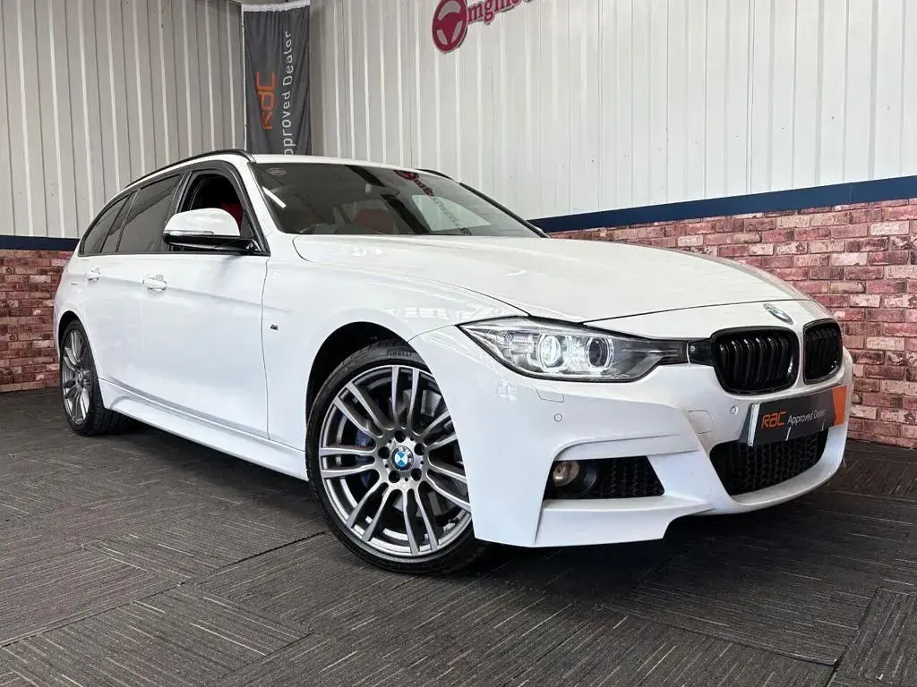 Used BMW 330 M Sport 258 HP (189 kW) 2014 White Estate