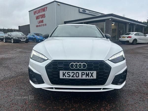 Used Audi A5 Comfort 190 HP (139 kW) 2020 White Coupe