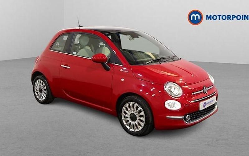 Used Fiat 500 Dolcevita 69 HP (50 kW) 2021 Red Hatchback