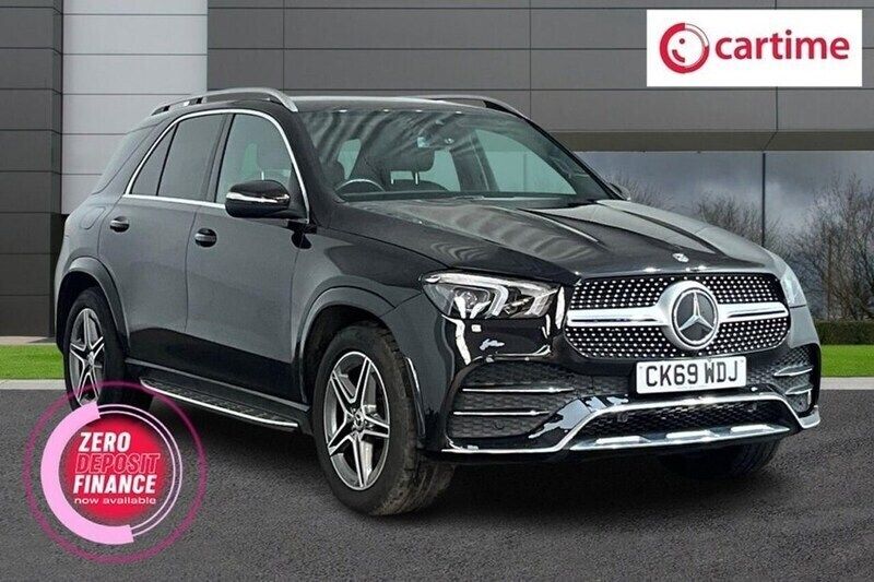 Black Used 2020 Mercedes GLE300 AMG line SUV | £32,499 (Good price) - Image 1/1