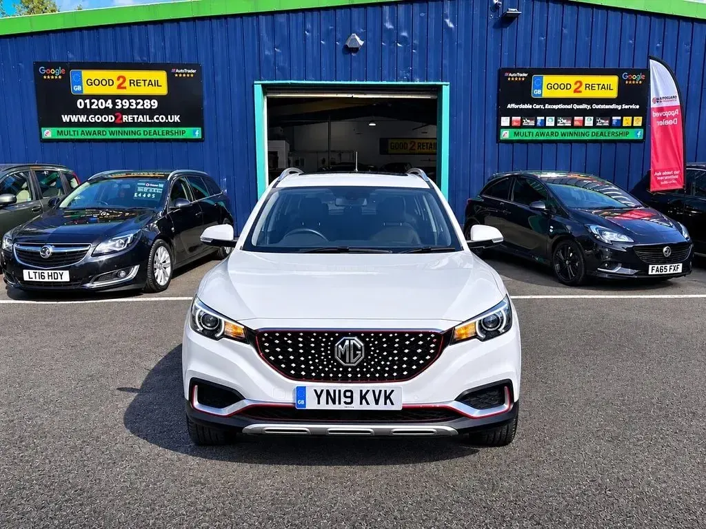 Used MG ZS 106 HP (77 kW) 2019 White SUV