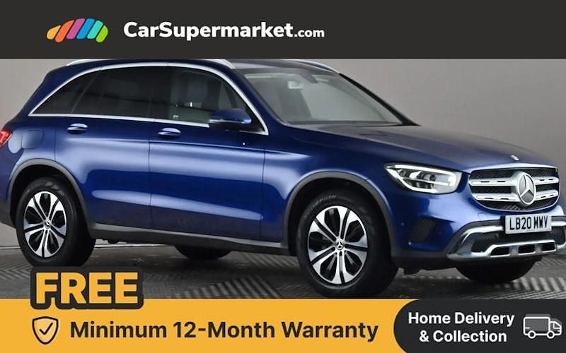 Blue Used 2020 Mercedes GLC300 Estate | £25,697 (Good price) - Image 1/4