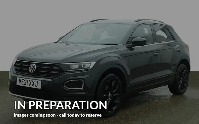 Used VW T-Roc Black Edition 150 HP (110 kW) 2021 Grey SUV