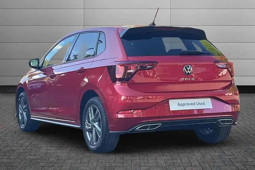 Used VW Polo R-line 95 HP (69 kW) 2022 Kings red Hatchback