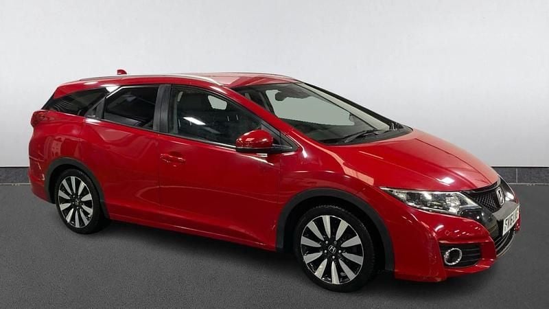 Used Honda Civic SR 142 HP (104 kW) 2016 Red Estate