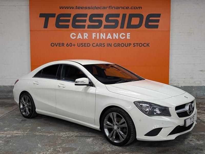 White Used 2015 Mercedes CLA180 Sedan | £9,995 (Fair price) - Image 1/4