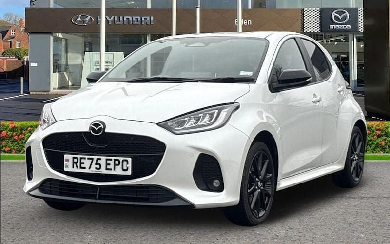 Used Mazda 2 Homura-Line 116 HP (85 kW) 2025 White Hatchback