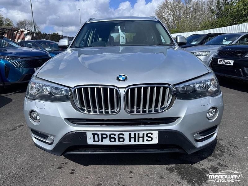 Begagnad BMW X3 xLine 2016 Silver SUV