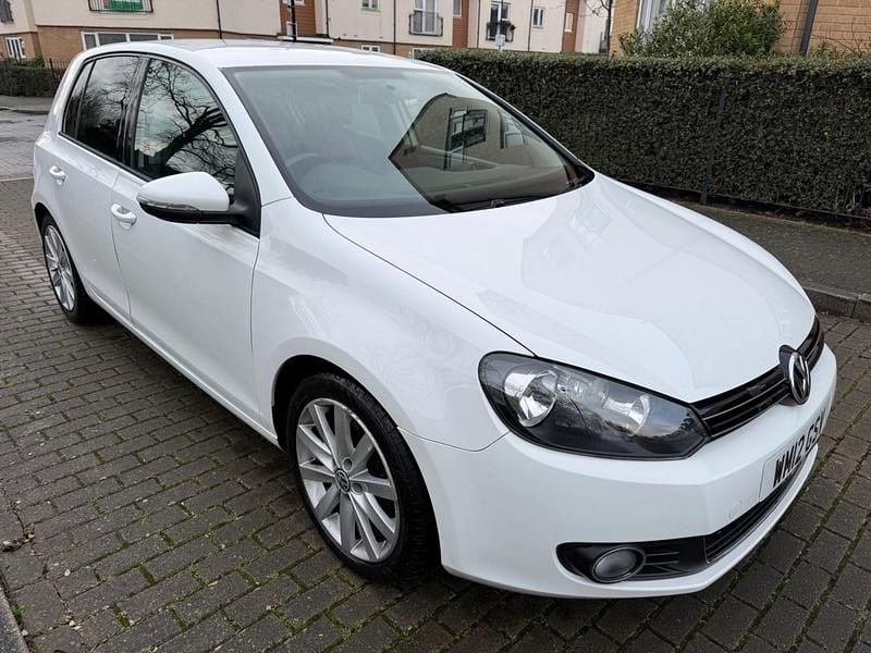 Used VW Golf VII GT 2012 White Hatchback