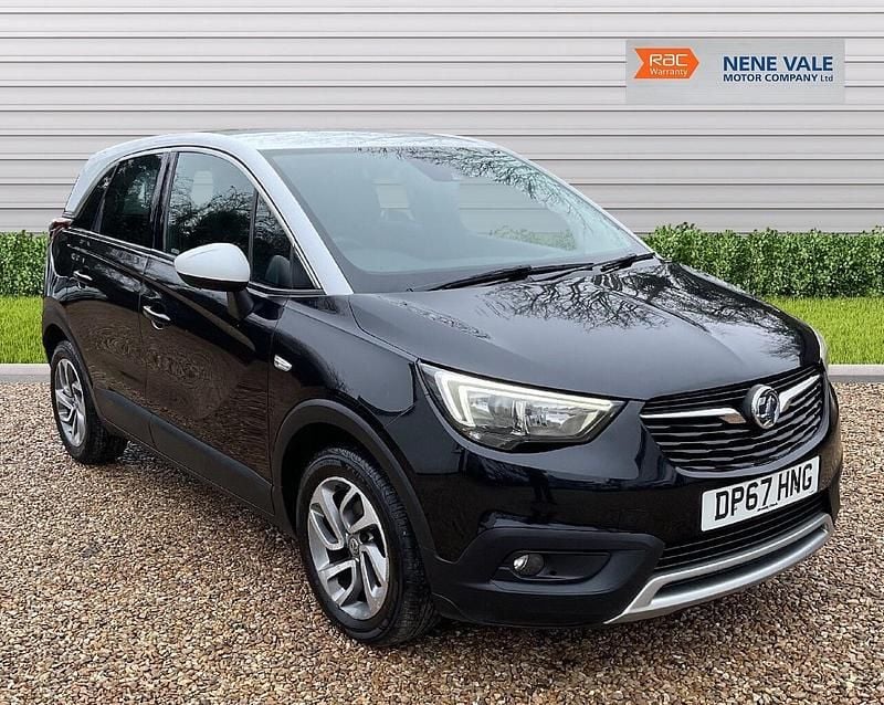 Black Used 2018 Vauxhall Crossland X S SUV | £5,300 (Fair price) - Image 1/4