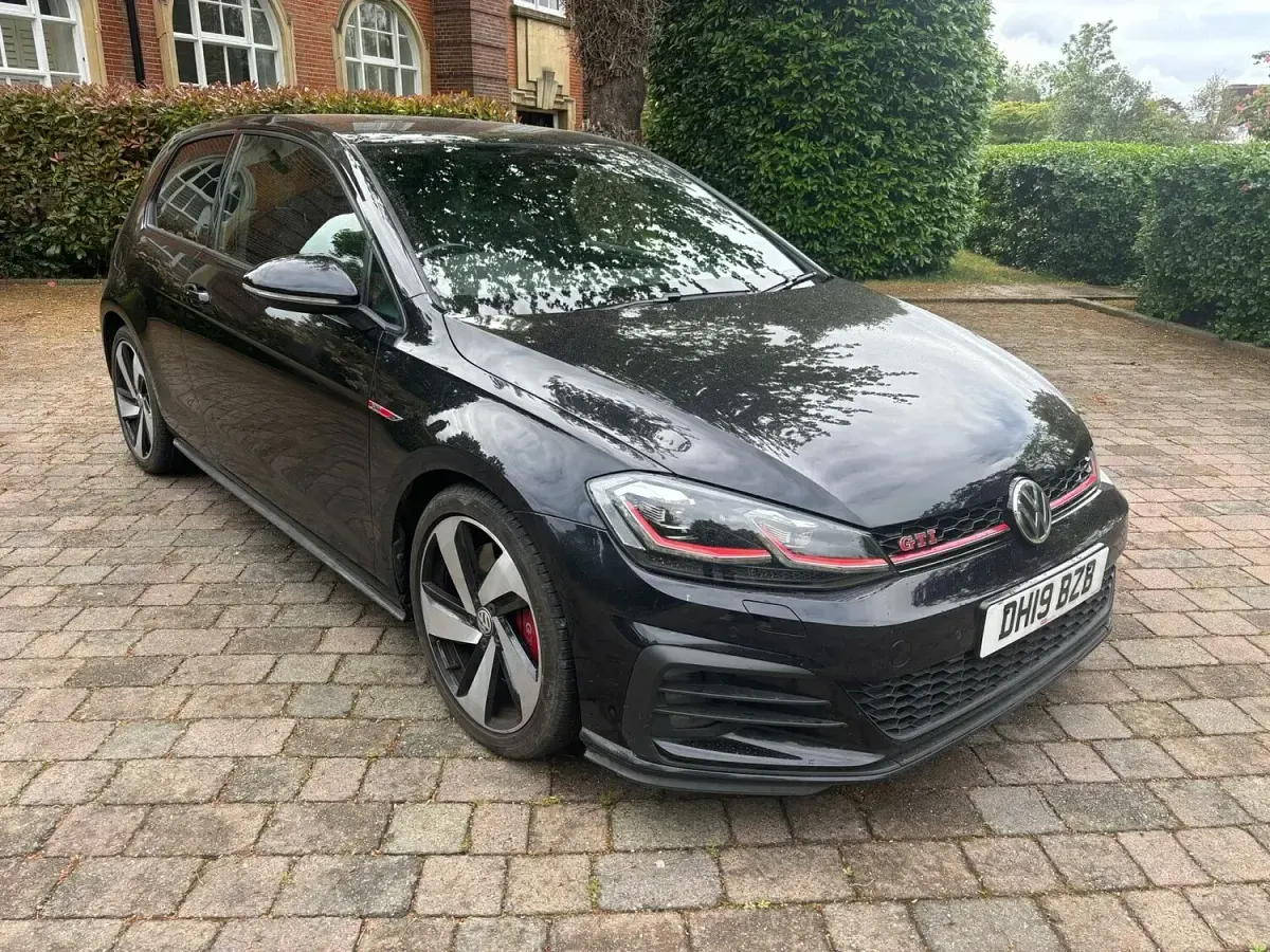 Used VW Golf VII GTI 2019 Black Hatchback