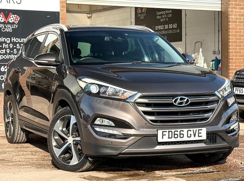 Usado Hyundai Tucson Premium 2017 Cinzento SUV