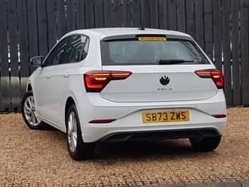 Used VW Polo Style 95 HP (69 kW) 2024 White Hatchback