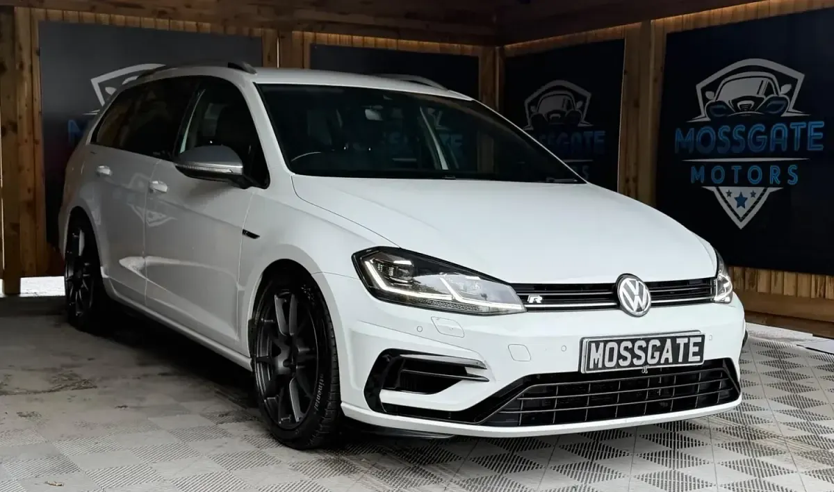 Used VW Golf VII R 300 HP (220 kW) 2019 White Estate