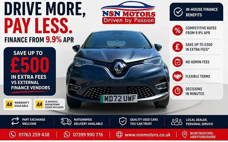 Used Renault Zoe GT-Line 100 kW (136 HP) 2022 Hatchback