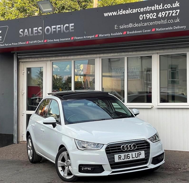 White Used 2016 Audi A1 Sportback Sport Hatchback | £11,995 (A bit pricey) - Image 1/3