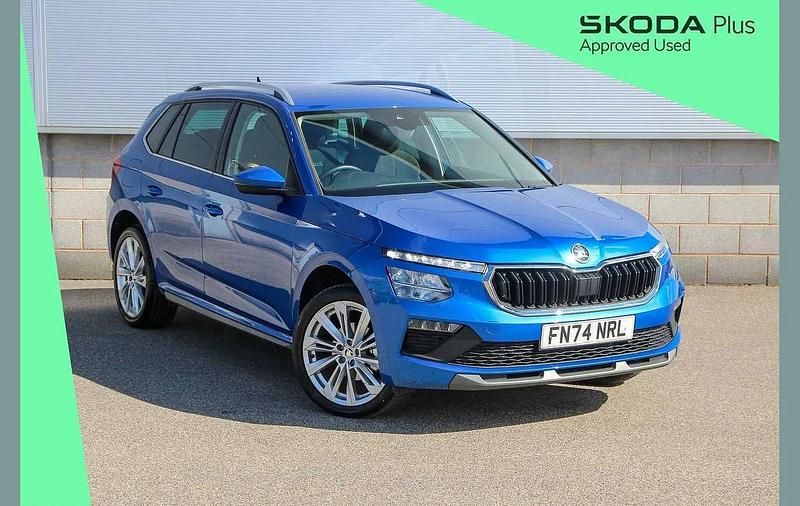 Used Skoda Kamiq SE L 115 HP (84 kW) 2024 Race blue metallic SUV