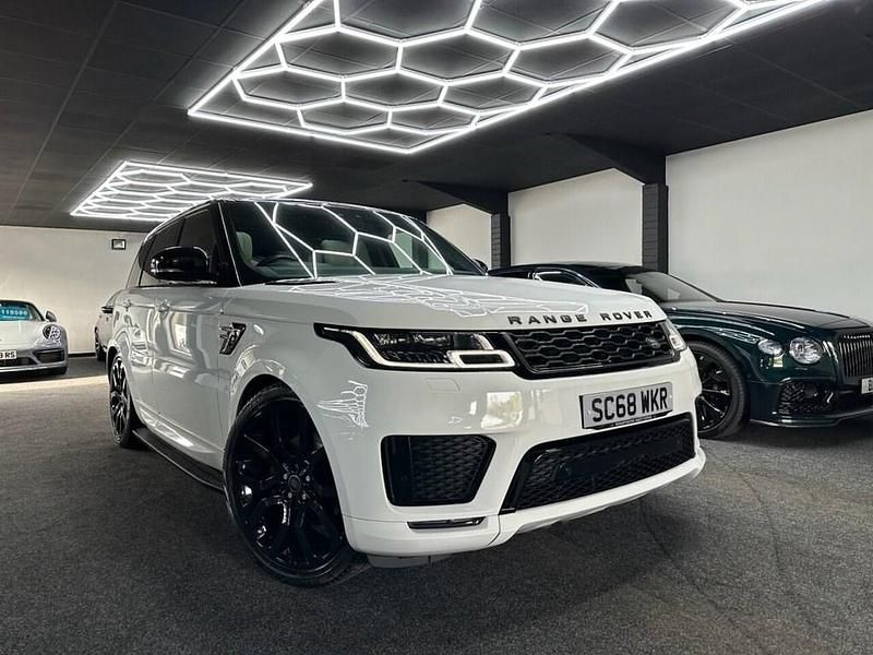 White Used 2018 Land Rover Range Rover Sport HSE Dynamic SUV | £26,995 (Expensive) - Image 1/4