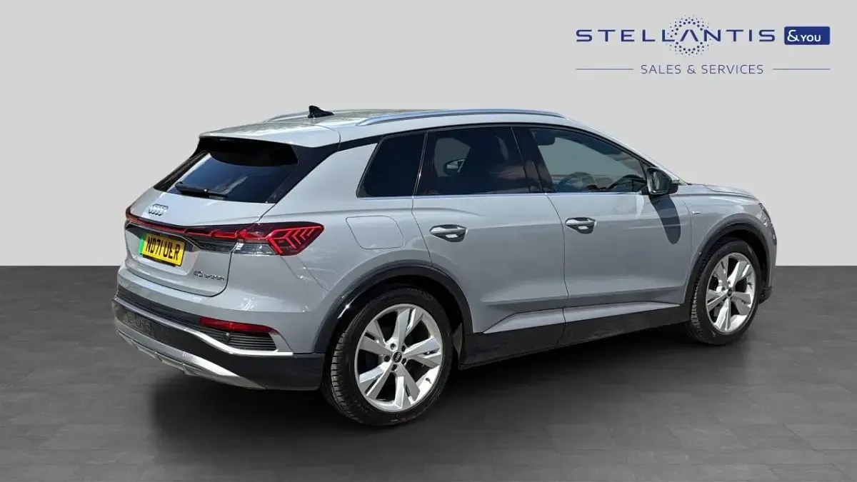 Used Audi Q4 e-tron S-Line 147 kW (201 HP) 2021 Grey SUV