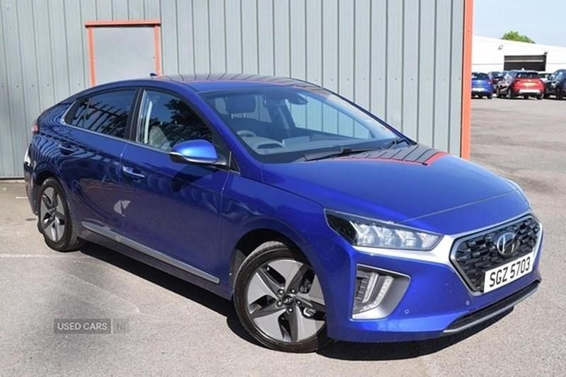 Blue Used 2021 Hyundai Ioniq Premium SE Sedan | £16,445 (Fair price) - Image 1/1