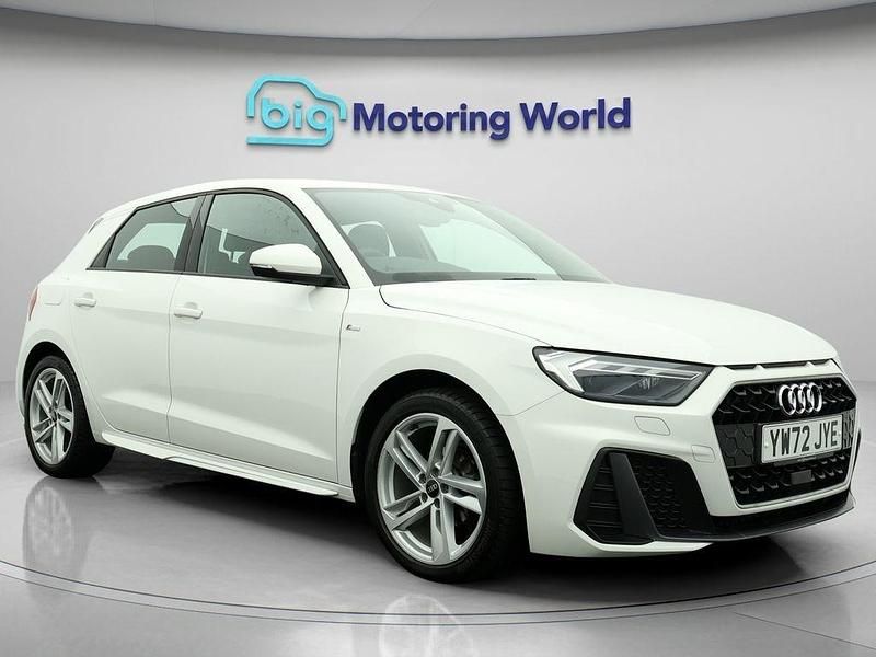 White Used 2023 Audi A1 Sportback S-Line Hatchback | £17,700 (Good price) - Image 1/4
