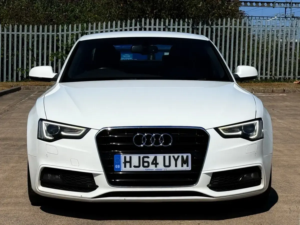Used Audi A5 S-Line 2014 White Coupe
