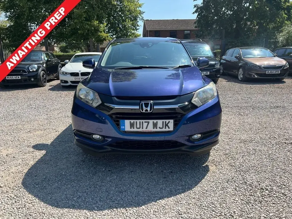 Used Honda HR-V SE 130 HP (95 kW) 2017 Blue SUV