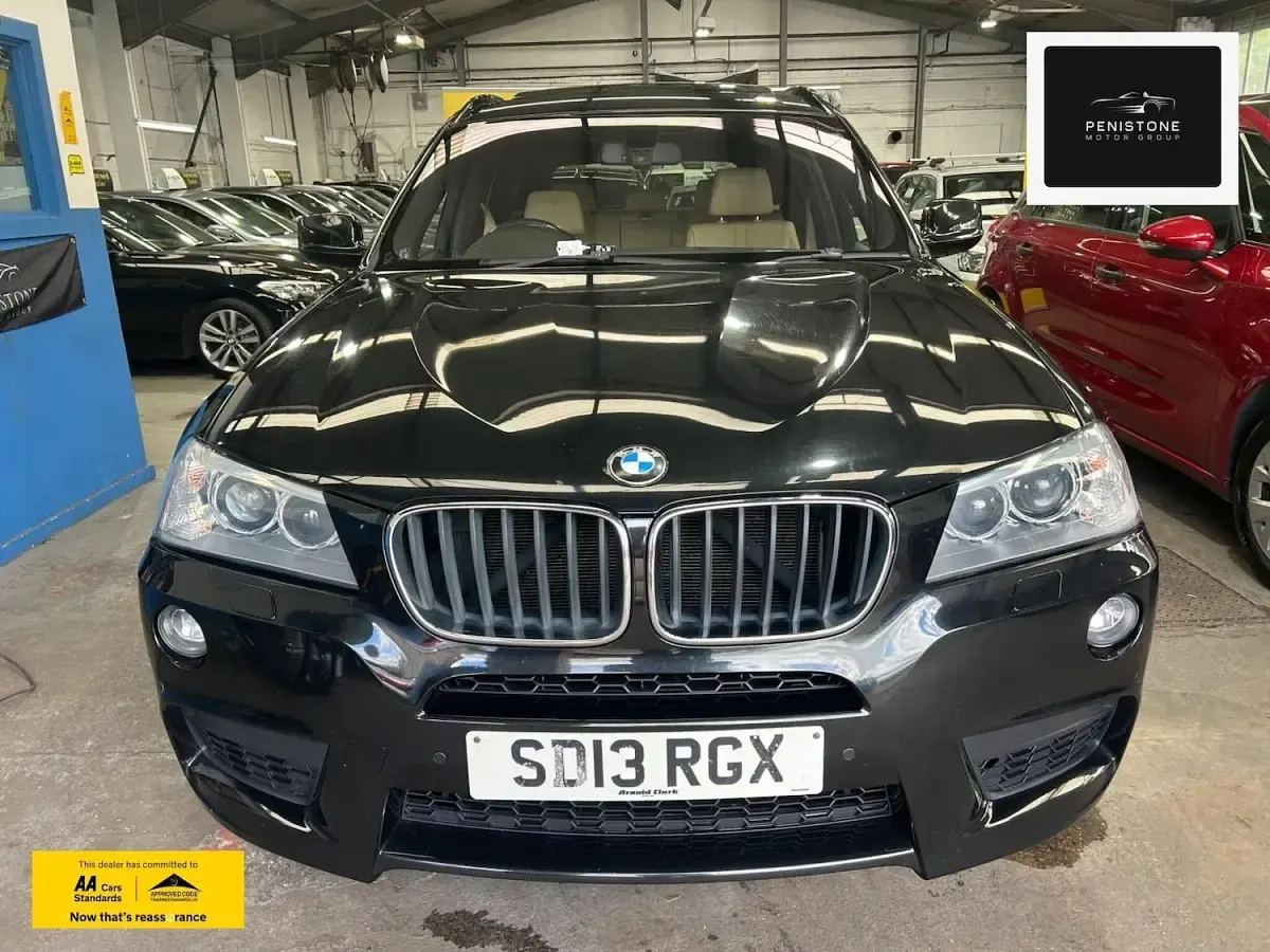 Used BMW X3 M Sport 184 HP (135 kW) 2013 Black SUV