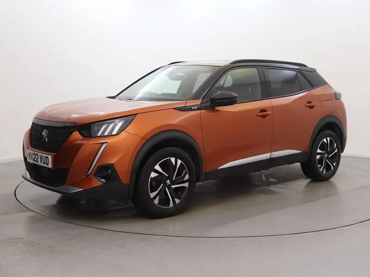 Used Peugeot 2008 GTi 130 HP (95 kW) 2022 Orange SUV