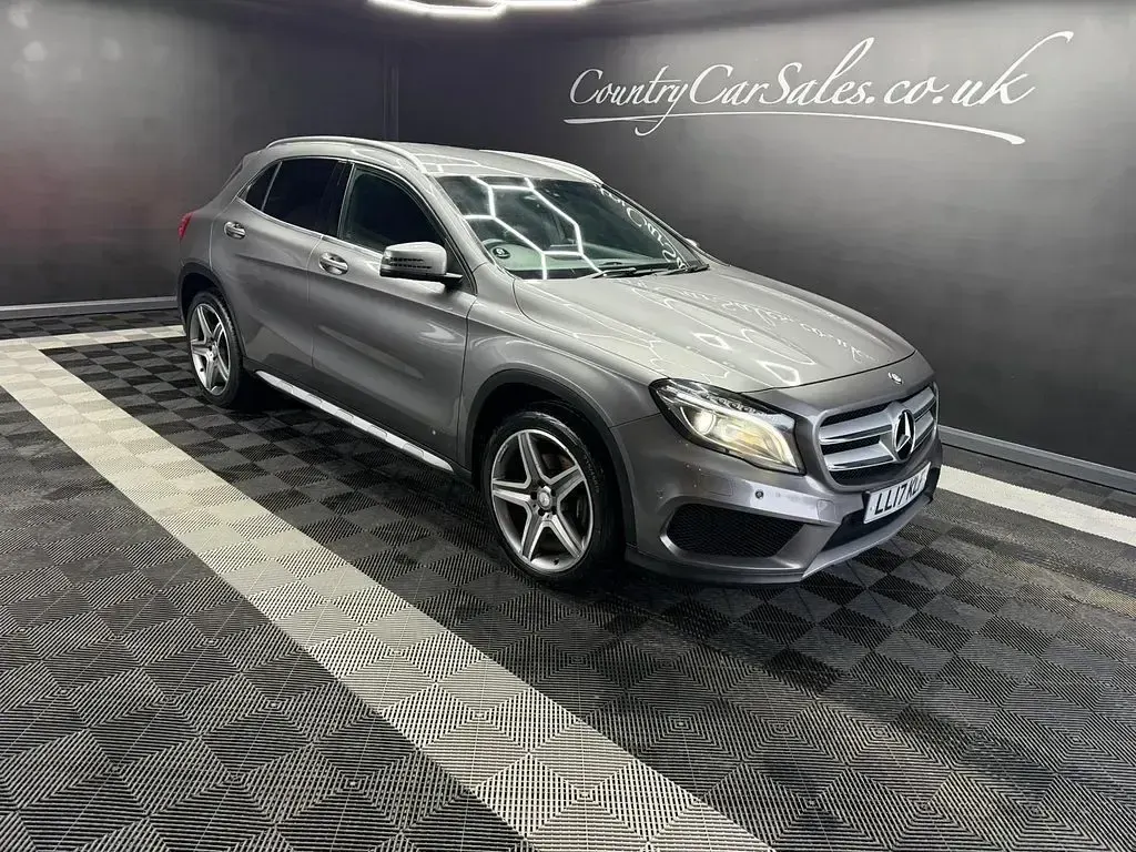 Used Mercedes GLA220 AMG line 177 HP (130 kW) 2017 Grey SUV