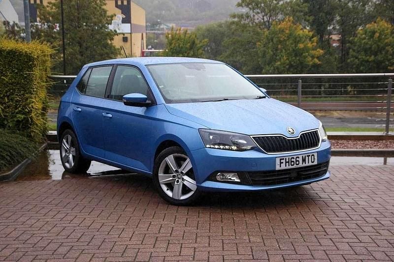 Blue Used 2016 Skoda Fabia SE L Hatchback | £9,995 (Fair price) - Image 1/4