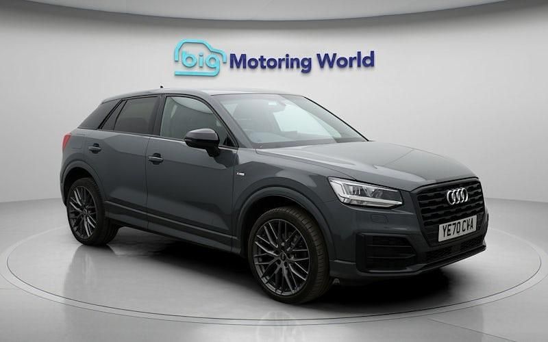 Used Audi Q2 Black Edition 116 HP (85 kW) 2020 Grey SUV