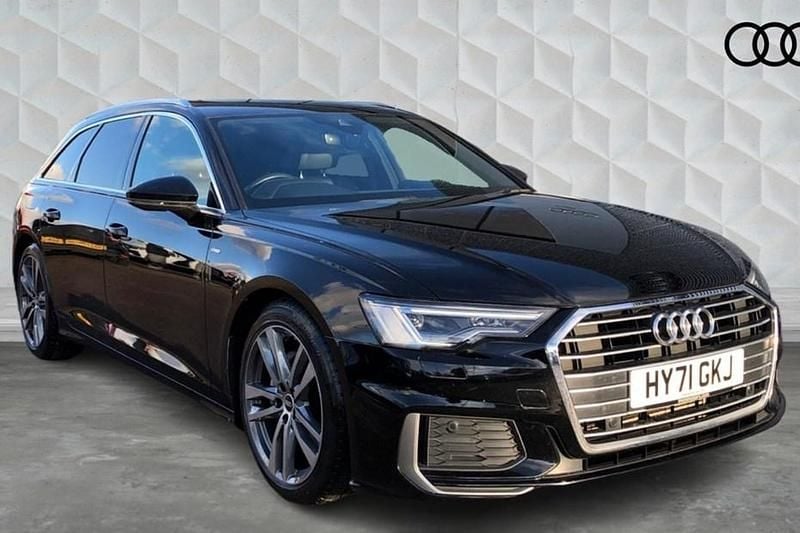 Used Audi A6 S-Line 204 HP (150 kW) 2021 Black Estate