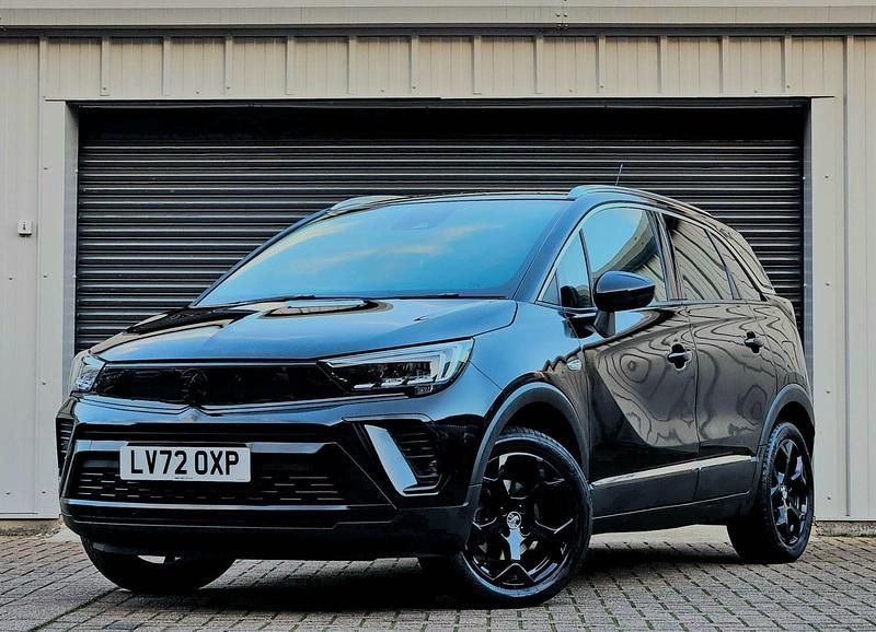 Used Vauxhall Crossland Ultimate 130 HP (95 kW) 2022 Black SUV
