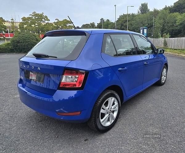 Used Skoda Fabia SE 2020 Blue Hatchback