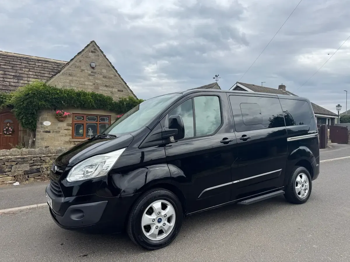 Used Ford Tourneo Custom Titanium 2017 Black Van